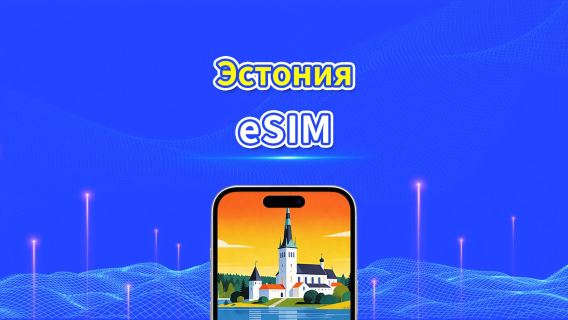 Эстония eSIM | 5G/4G | Ежедневный/Общий пакет данных | 1–30 дней | Посуточная тарификация (24 часа) | QR-код