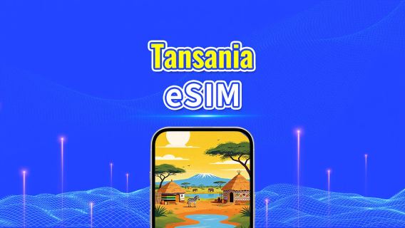 Tansania 5G eSIM  | AI & TikTok vollständig unterstützt | Tägliches/Gesamt-Datenpaket | 1–30 Tage | 24-Stunden-Abrechnung | QR-Code