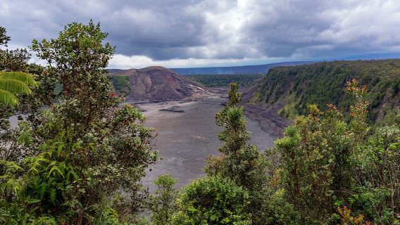 Национальный парк «Гавайские вулканы» с острова Оаху