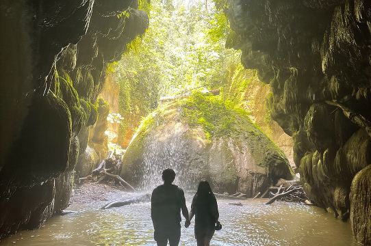 Cave, Waterfall and River Adventure in Charco Azul from San Juan