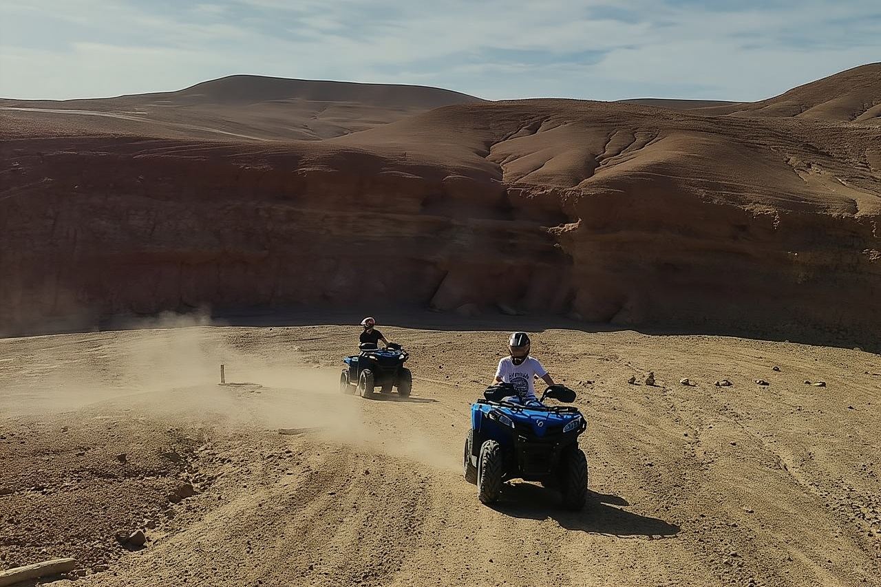 Agafay Desert Off-Road ATV Quad Adventure: Half-Day Tour 