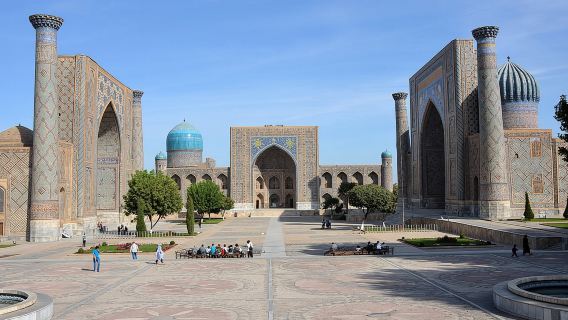 Perkhidmatan panduan / lawatan di Samarkand