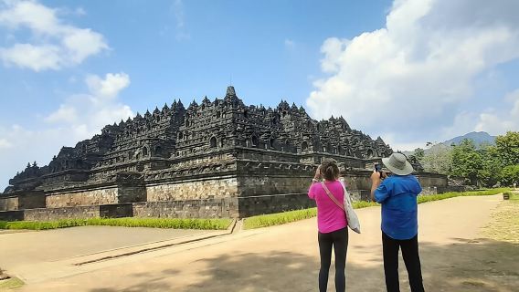 Borobudur,Prambanan and Merapi Volcano Tour .