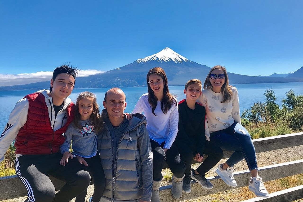Tour di un giorno intero per piccoli gruppi al vulcano Osorno e alle cascate di Petrohue