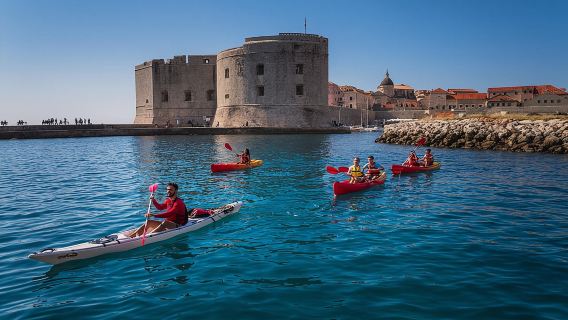 Lawatan Pagi dan Siang - Berkayak Laut & Snorkeling Dubrovnik