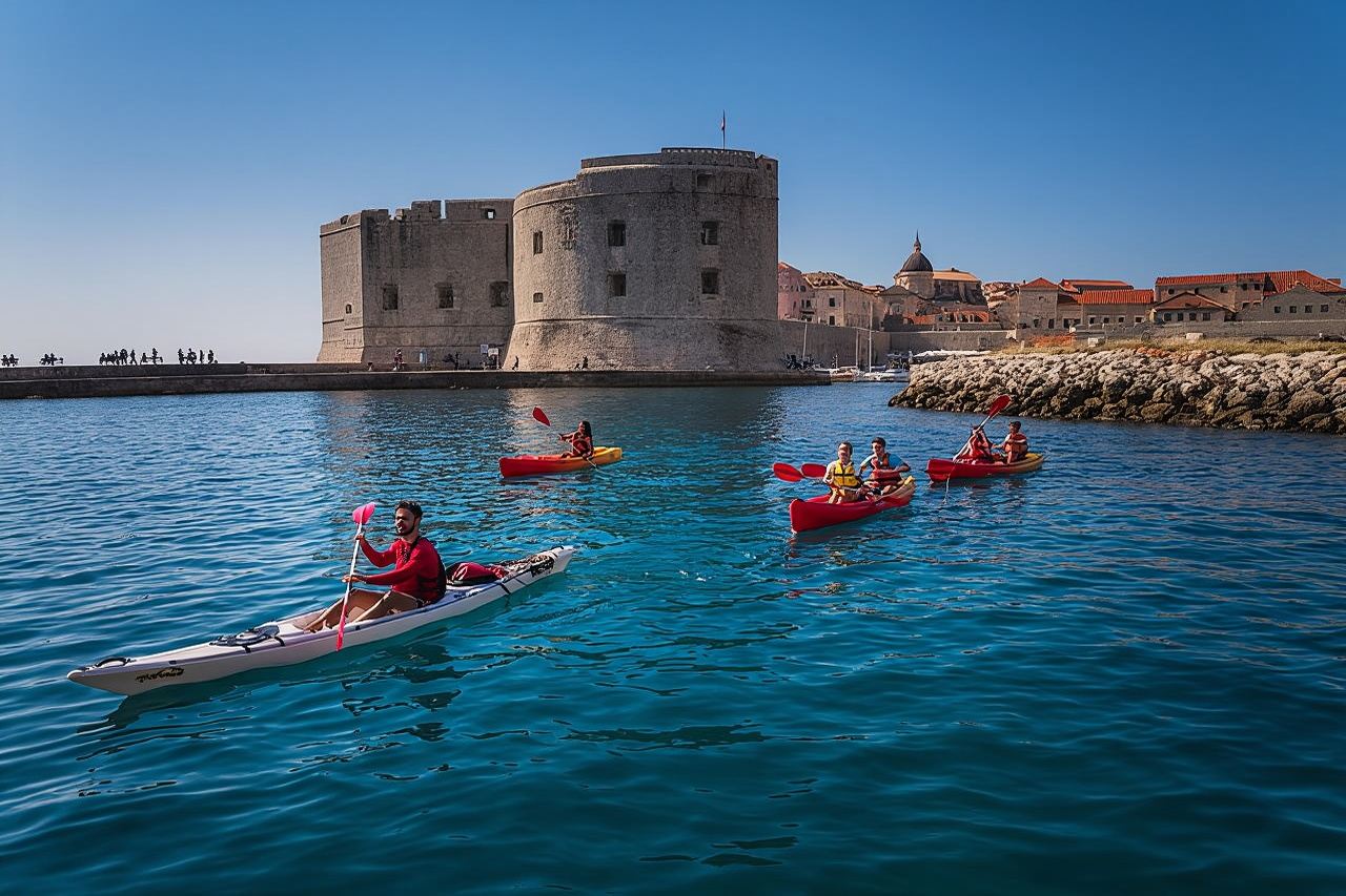 Tour mattutini e giornalieri - Kayak in mare e snorkeling a Dubrovnik