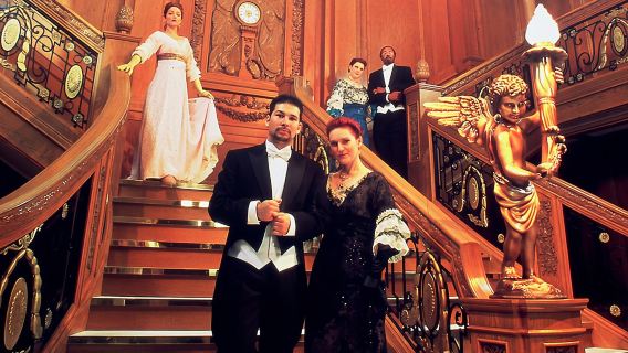 Entrada para la exposición de artefactos del Titanic en Orlando