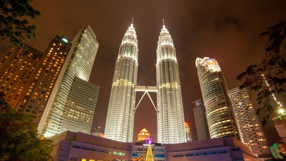Tour notturno della città di Kuala Lumpur e grotte di Batu - Opzione tour condiviso o tour privato