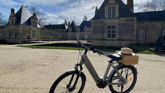 one-day tour Riding of Chambord, Villers-Savin and electric bikes|Including afternoon tea at the castle