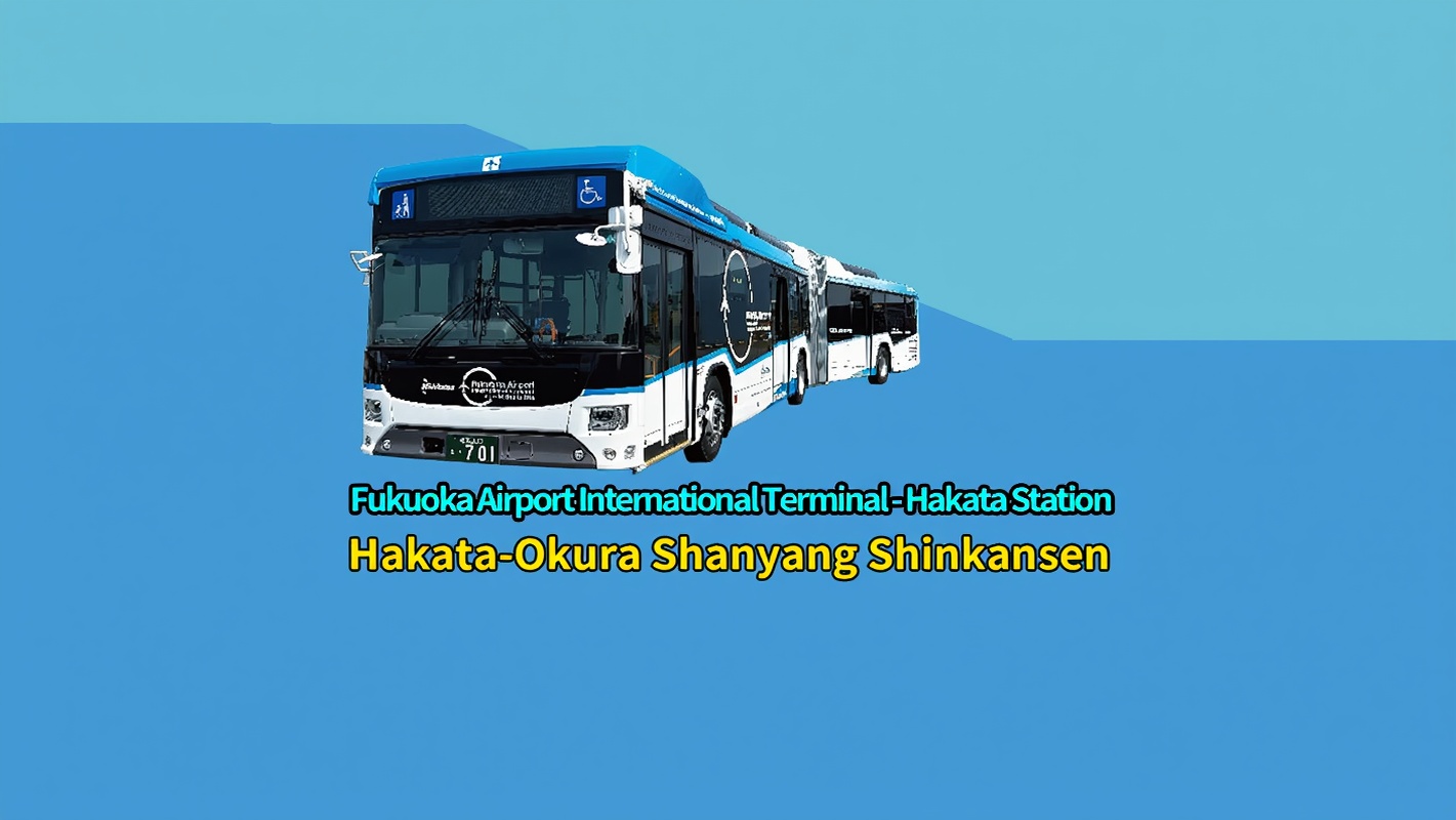 [Airport bus] Fukuoka Airport International Line - Hakata Station [Sanyo Shinkansen] Hakata - Kokura