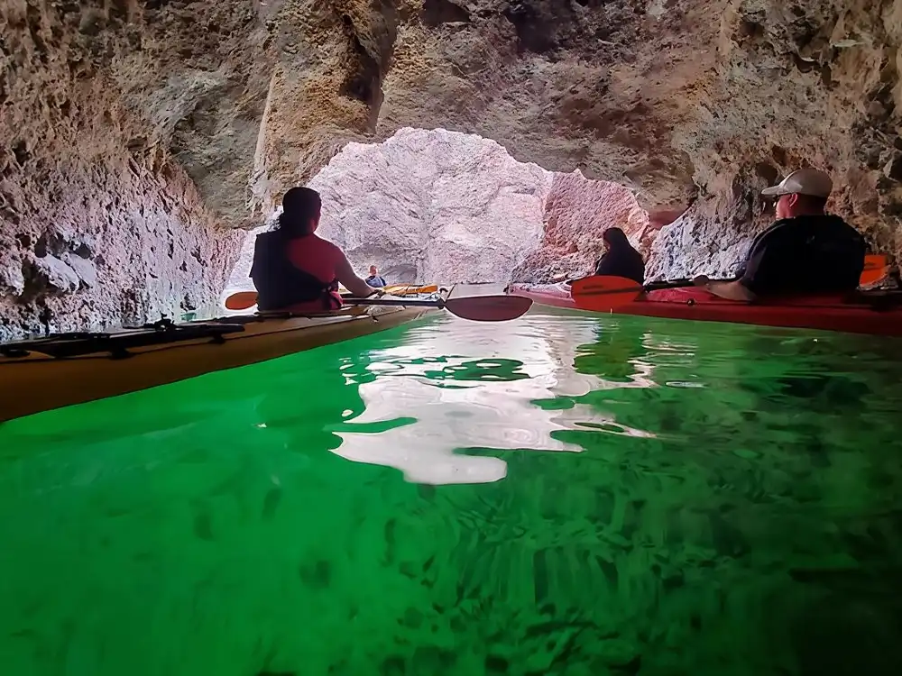 Emerald Cave Kayak Experience with Optional Las Vegas Shuttle