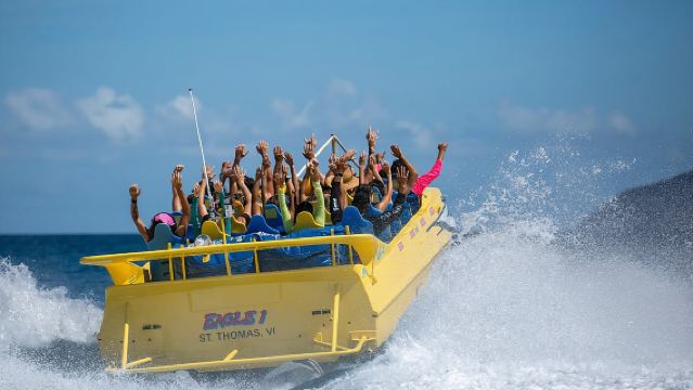 High Speed Harbor Tour from Charlotte Amalie Cruise Port