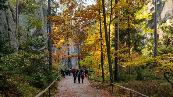 Adršpach: Tour delle cronache di Narnia con guida