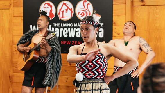 Rotorua: Māori Cultural Performance with Dancing