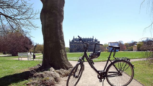Dresden: Geführte Stadtrundfahrt mit dem Fahrrad