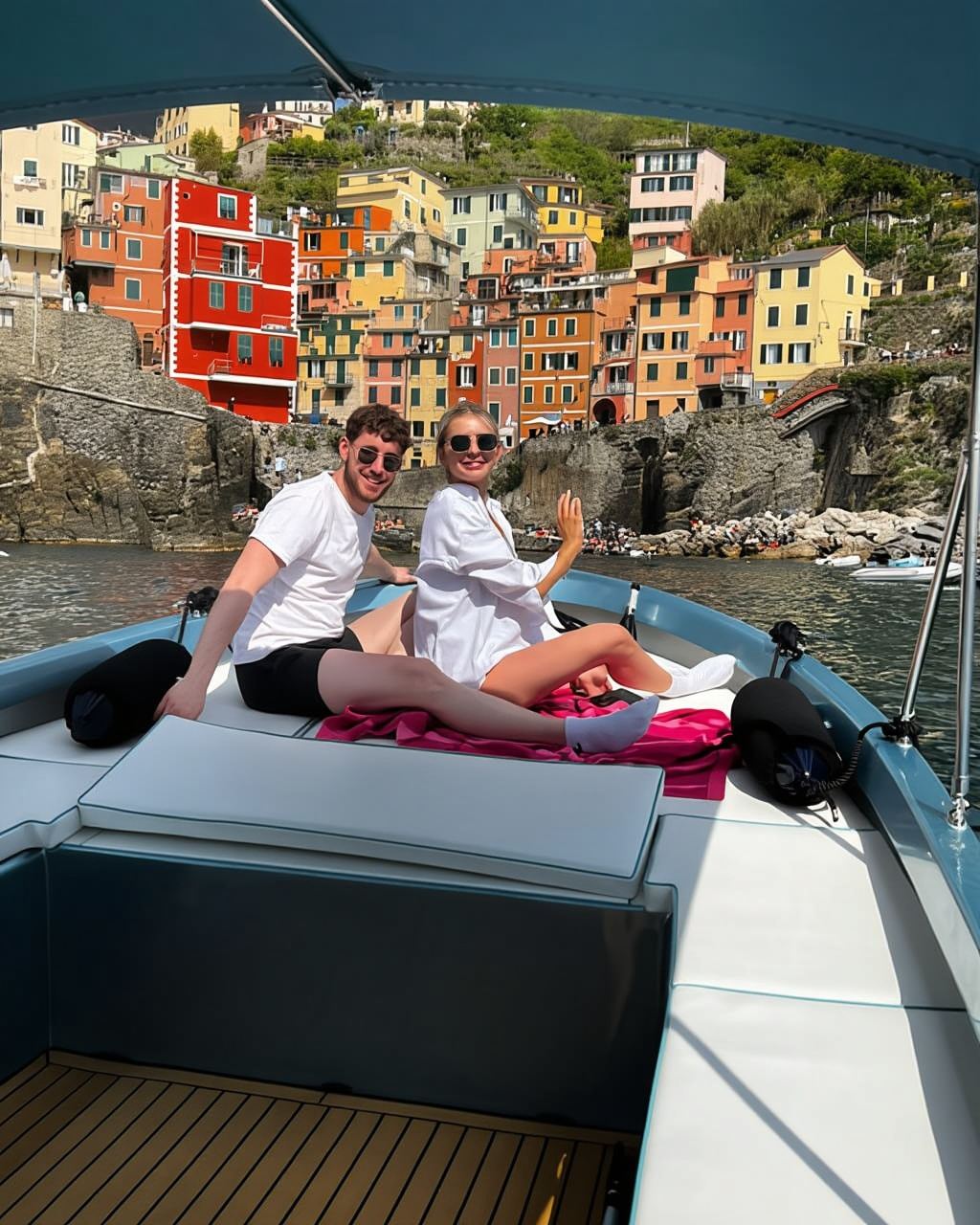 Riomaggiore: Cinque Terre Sunset Boat Tour