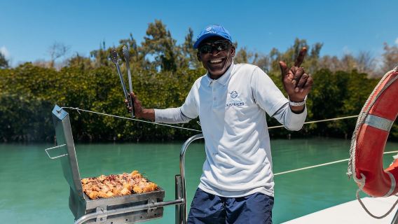 Nord-Est de l'île Maurice : Croisière en catamaran avec déjeuner barbecue