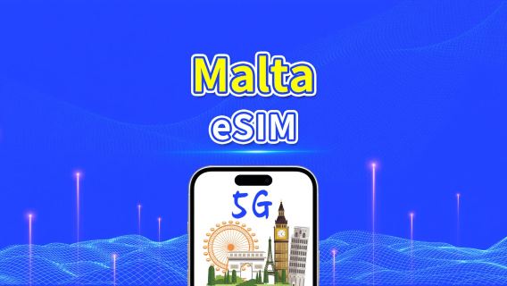 Malta eSIM | 5G/4G | High-speed data | 24 hours | 1-30 days | QR code