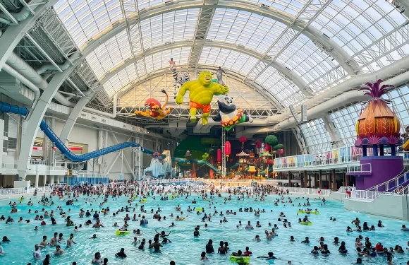 美國夢夢工場室內水上樂園門票