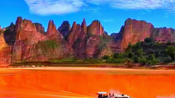 劉家峽+洮黃交匯+【船遊】炳靈寺石窟一日遊