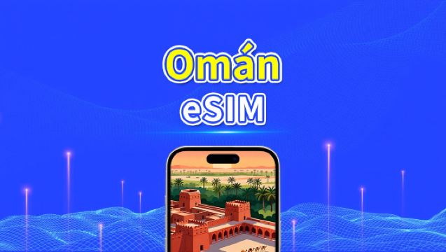 Oman eSIM | 5G/4G | Paquete de datos diario/total | 1–30 días | Facturación por 24 horas | Código QR