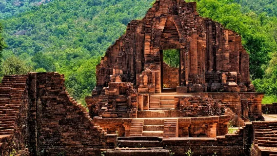 My Son Sanctuary & Rice Paper Making & Hoi An Boat Ride Luxury Morning Tour 