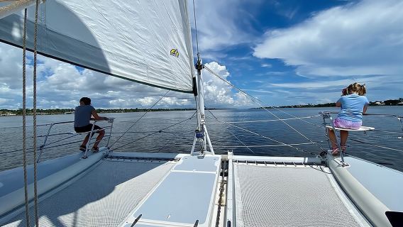 Catamaran Sailing Dolphin/Manatee Watch in Daytona Beach