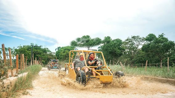 Pengembaraan Separuh Hari Dune Buggies dan Gua Cenote