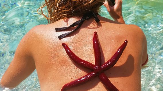 Kayak Trip to Hidden blue Cave, with lunch & fruits.