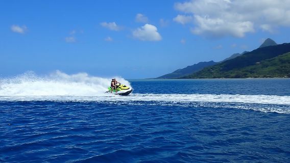 2-stündige Entdeckungstour durch Moorea mit dem Jetski