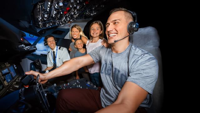 Boeing 737 virtual flight experience