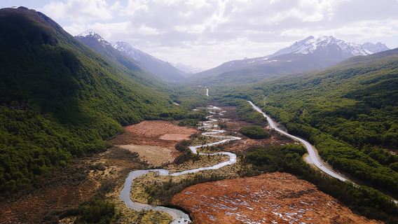 Escondido and Fagnano lakes
