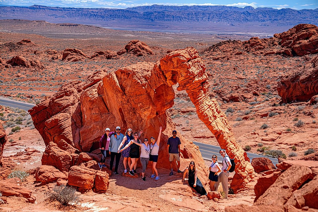 Valley of Fire Small Group Guided Day Tour from Las Vegas