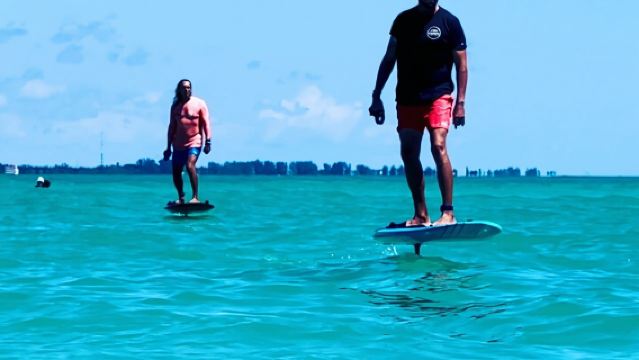 Fly Above Water Efoil Adventure in Sarasota. A Must Do!