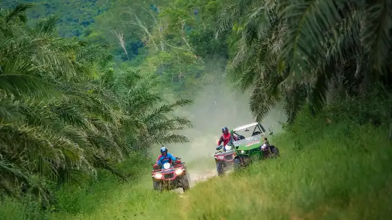 【泰國芭達雅】全地形/ATV/越野車/越野冒險:探秘鄉村,邂逅瀑布,28 公里新手友善