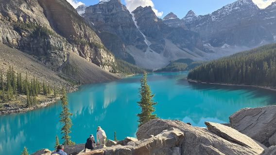 Desde Banff/Canmore: servicio de transporte al lago Moraine y al lago Louise