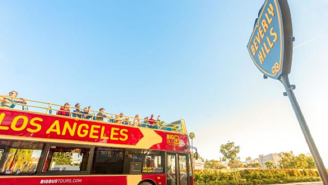 Los Ángeles: Recorrido turístico en autobús turístico descapotable
