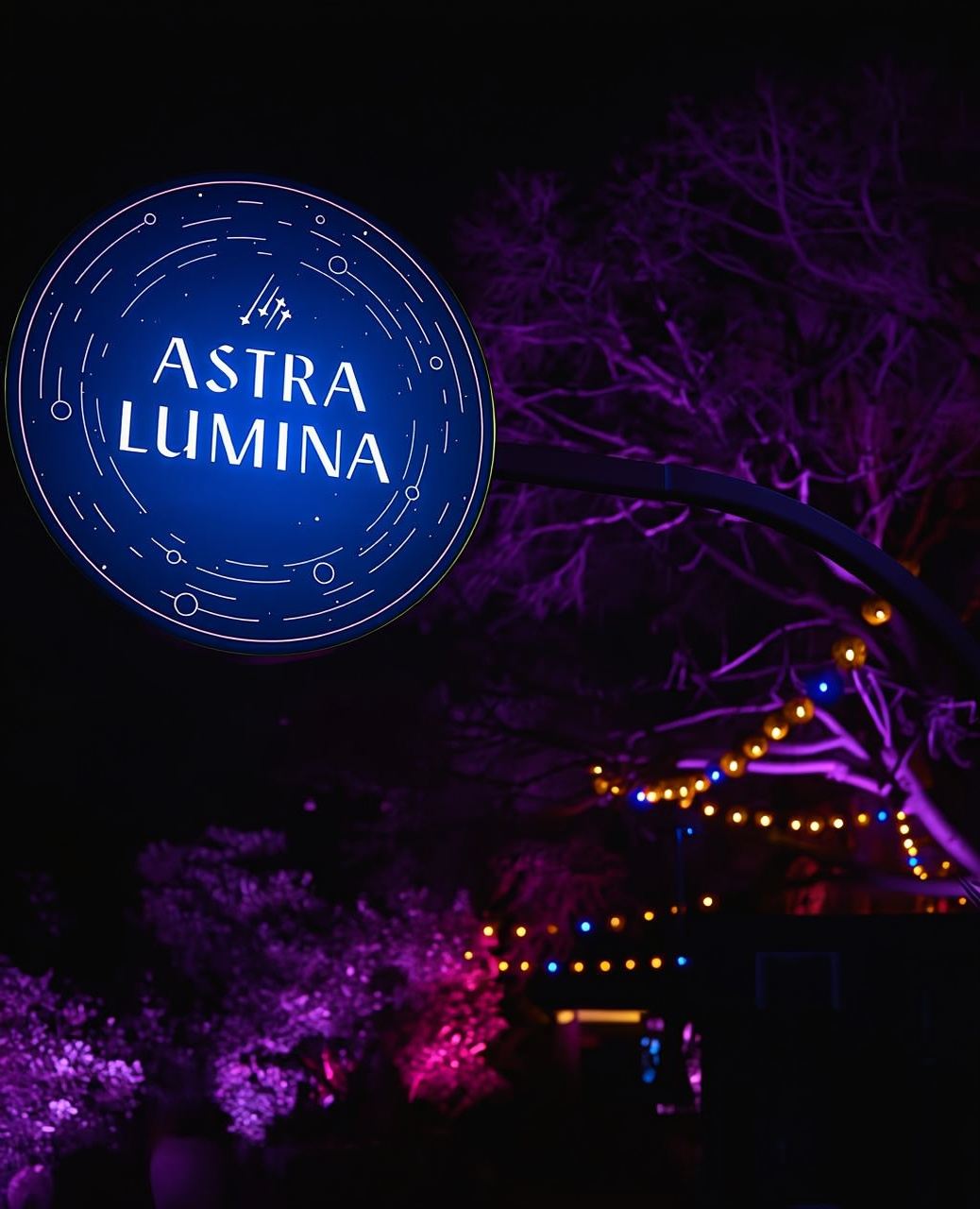 Astra Lumina-ingang bij Currumbin Wildlife Sanctuary