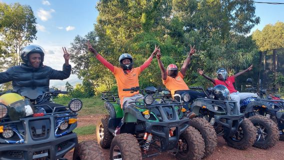 Kigali: Paseo en quad por caminos de tierra