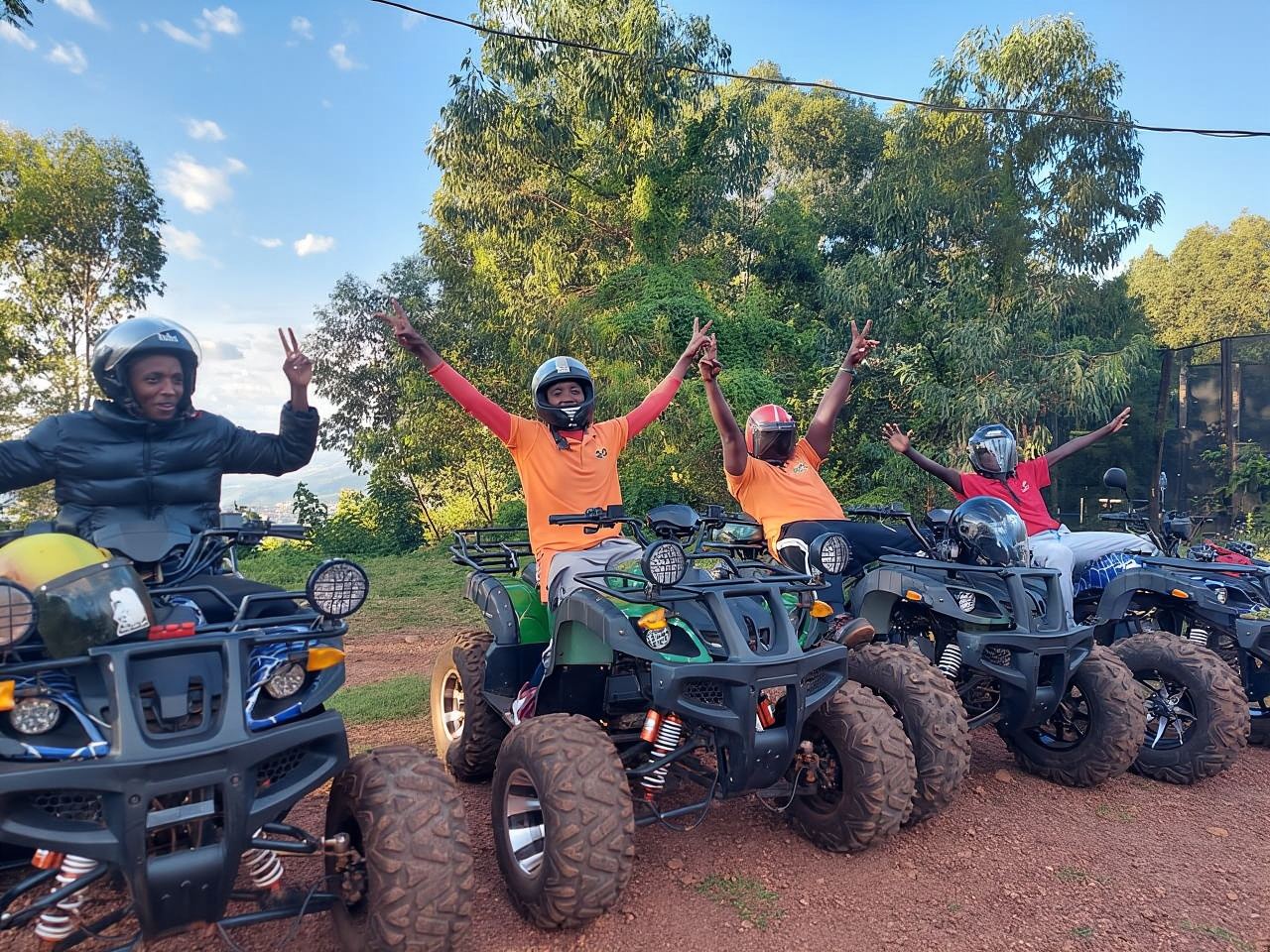 Kigali: Menunggang Basikal Empat di Jalan Tanah