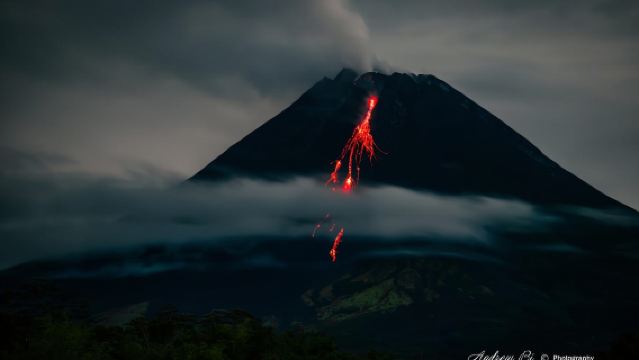 Yogyakarta Sunrise Merapi, grotte de Jomblang et grotte de Pindul
