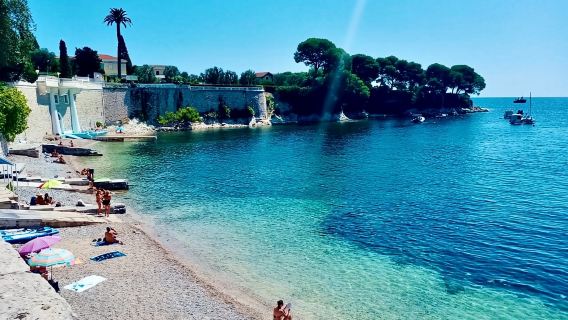 Ebike junto al mar en Niza: la fantástica bahía y la colina de Villefranche