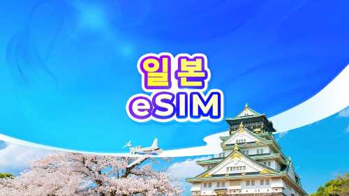 일본 5G eSIM | ChatGPT 사용 가능 | 일일 요금제/데이터 요금제 | 24시간 기준 과금 | QR 코드