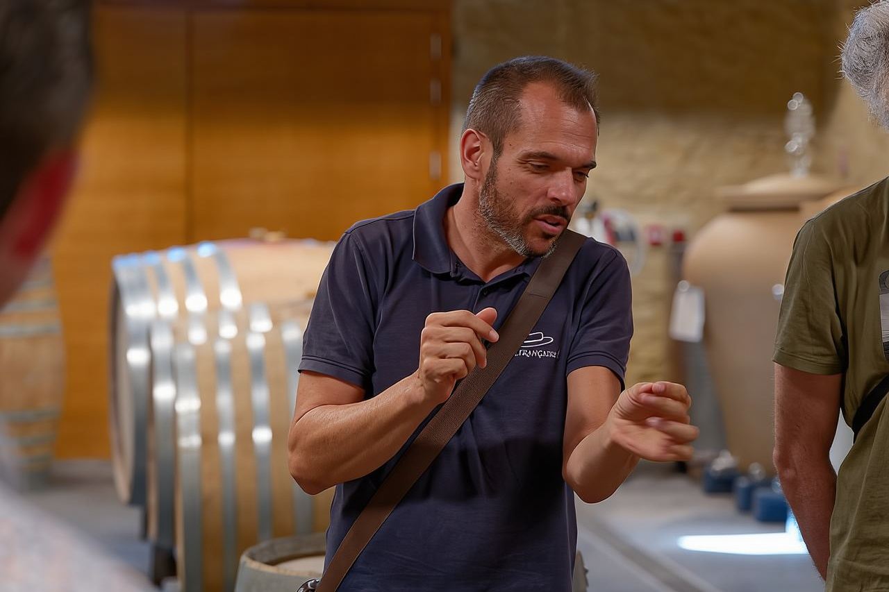 Tour de vinos por la tarde a Châteauneuf-du-Pape desde Aviñón