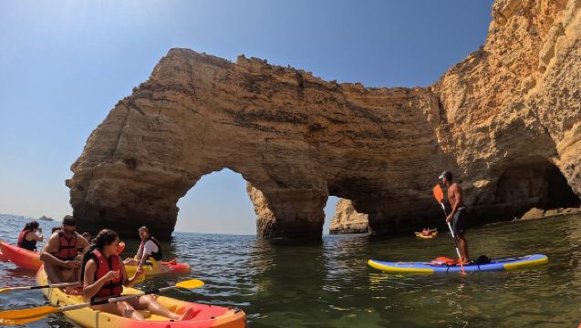 Benagil Kayak Tour: Sea Caves Adventure + 4K GoPro Photos