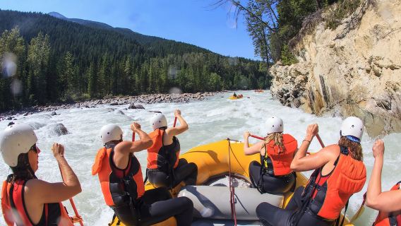 Golden, BC: Kicking Horse River Whitewater Raft Experience