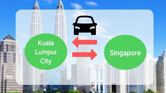 Point-to-Point Private Car Transfer between Kuala Lumpur City And Singapore