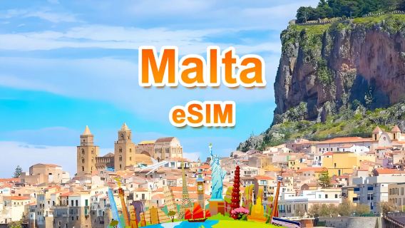 Malta 5G eSIM | Gesamtpaket | Gesamt 1GB-30GB | 3-30 Tage | 24-Stunden-System | QR-Code
