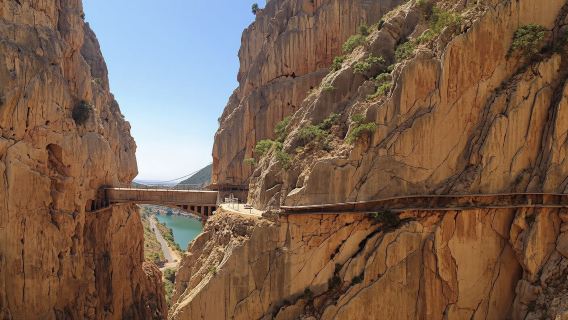 Escursione guidata al Caminito del Rey con biglietti d'ingresso
