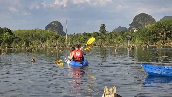 Jurassic Jungle Kayak and Phra Nang Cave Beach Tour from Krabi